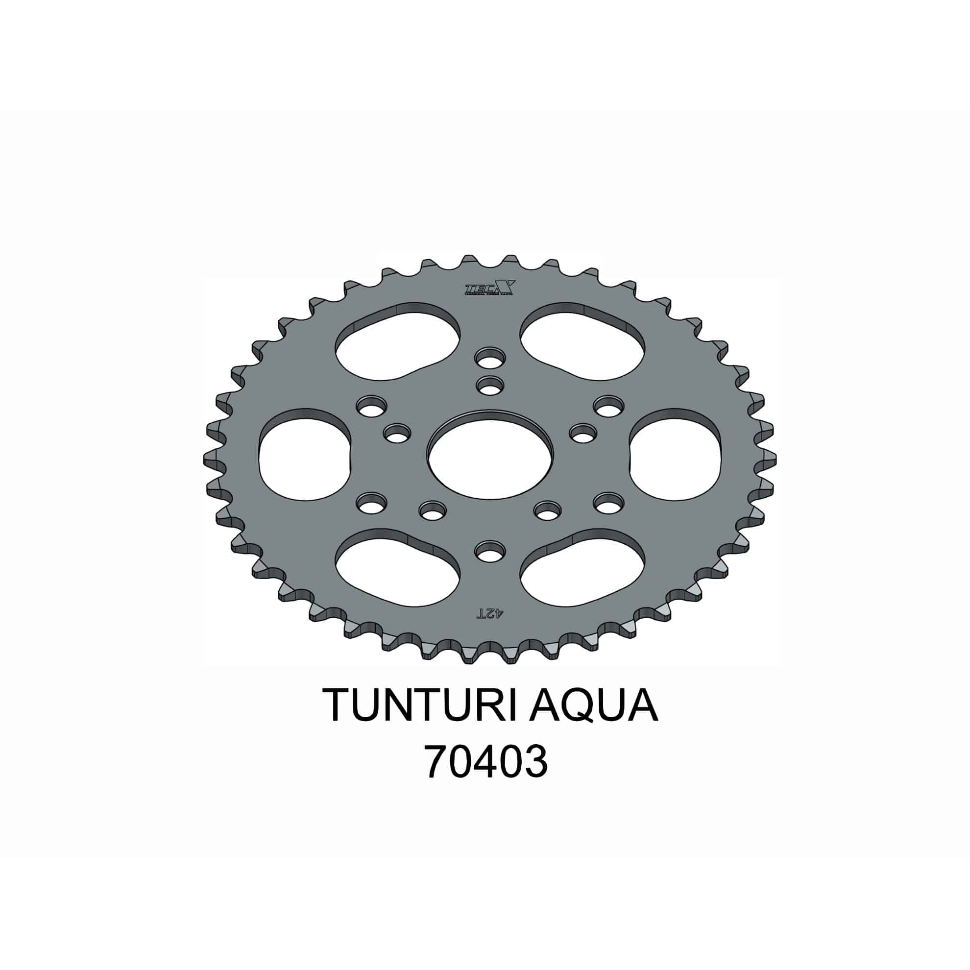 Tec-X Takaratas, 42 hammasta (415), Tunturi Aqua, SuperSport, Break / Helkama AX 27-70403