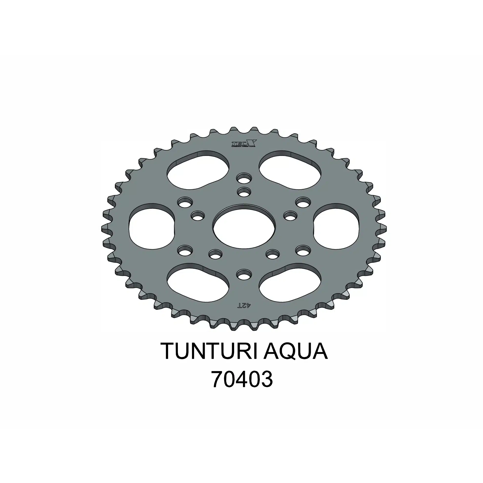 Tec-X Takaratas, 42 hammasta (415), Tunturi Aqua, SuperSport, Break / Helkama AX 27-70403