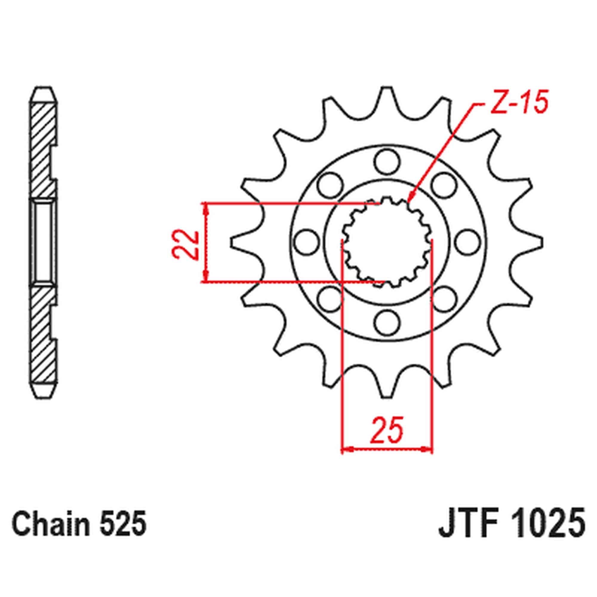 JT Eturatas JTF1025.15 274-F1025-15 - Image 2