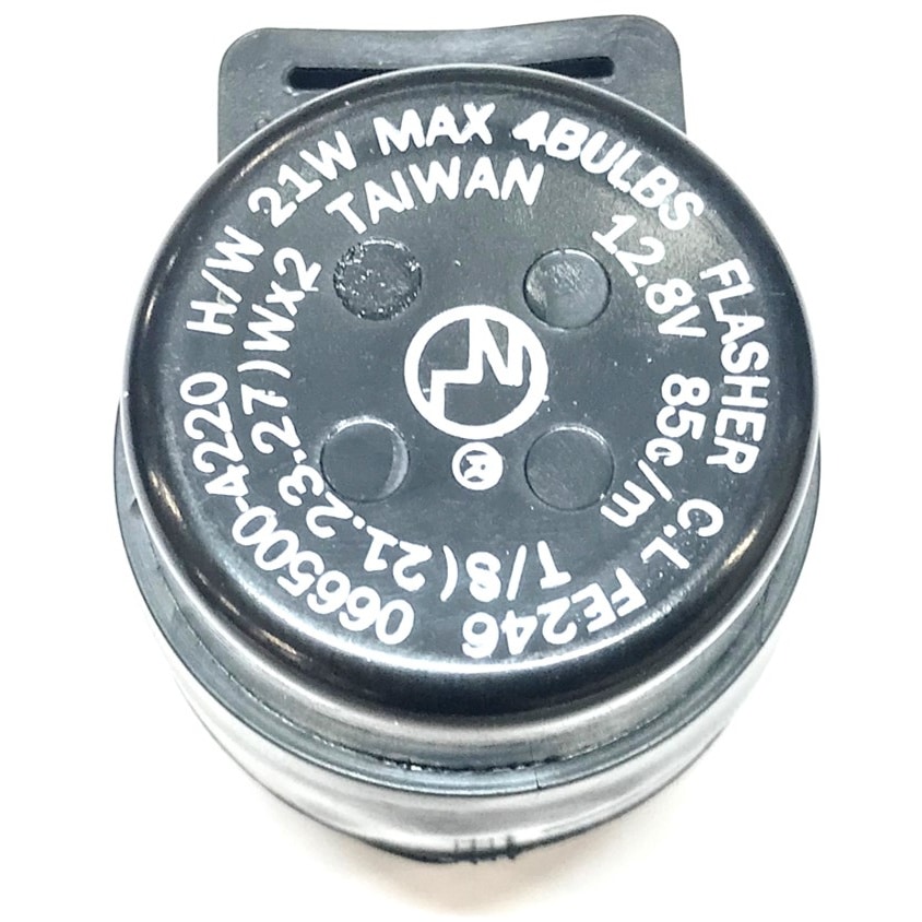 Vilkkurelee, Elektroninen, 2- & 3-napainen, 12V (Max 4 x 21W) 307-3131 - Image 2