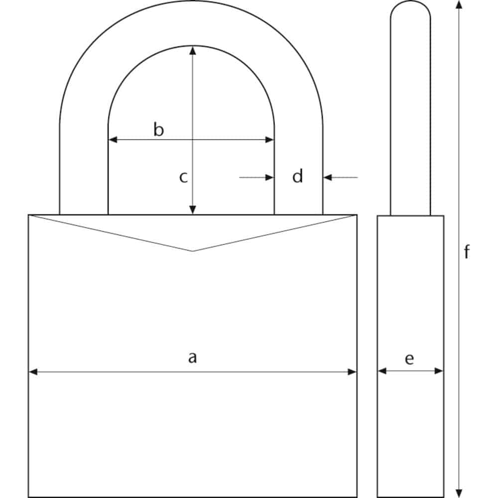 ABUS Marine Riippulukko 70IB/45 49-35151 - Image 3