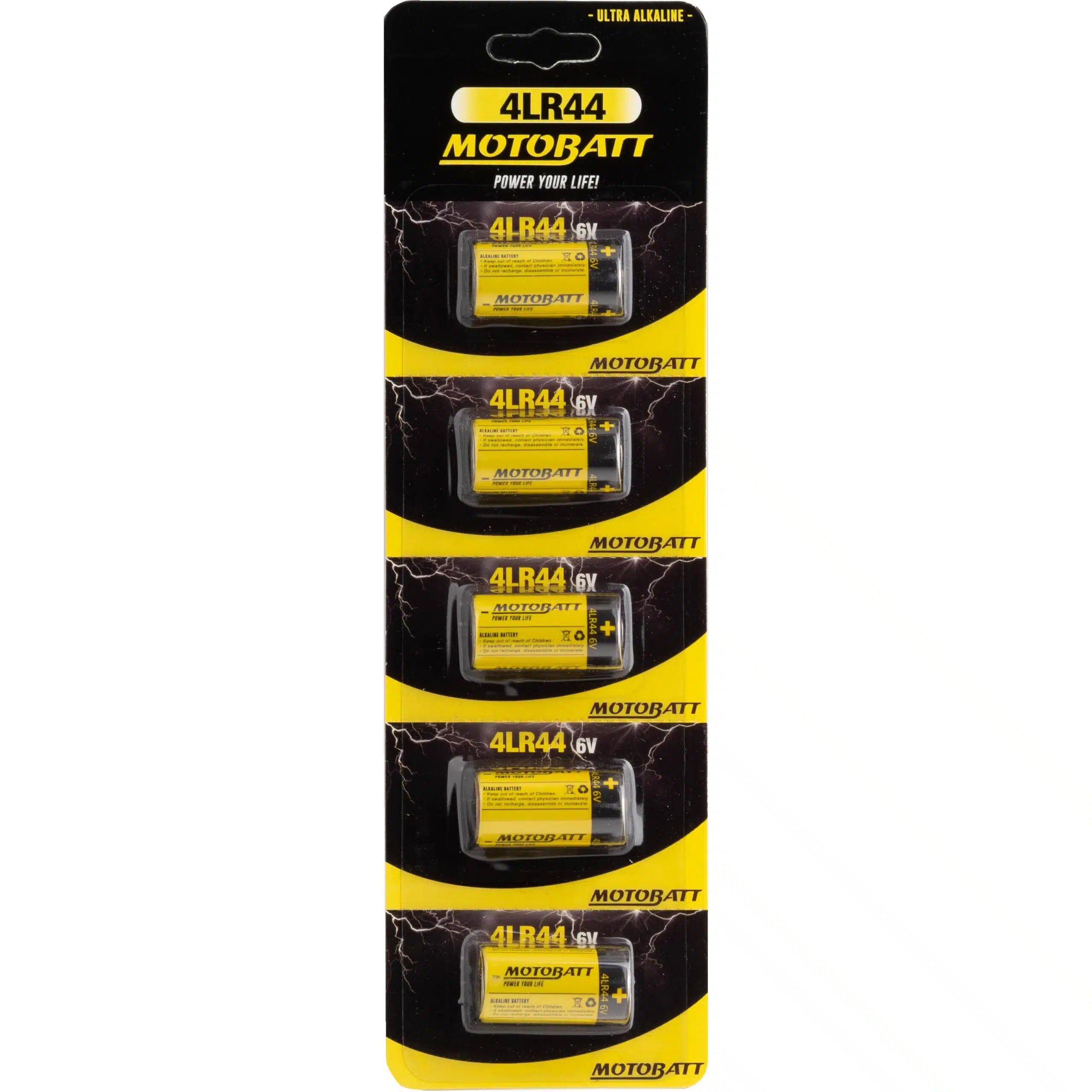 Motobatt 4LR44 6V Alkaline battery (5pcs) 14-583-03 - Image 4