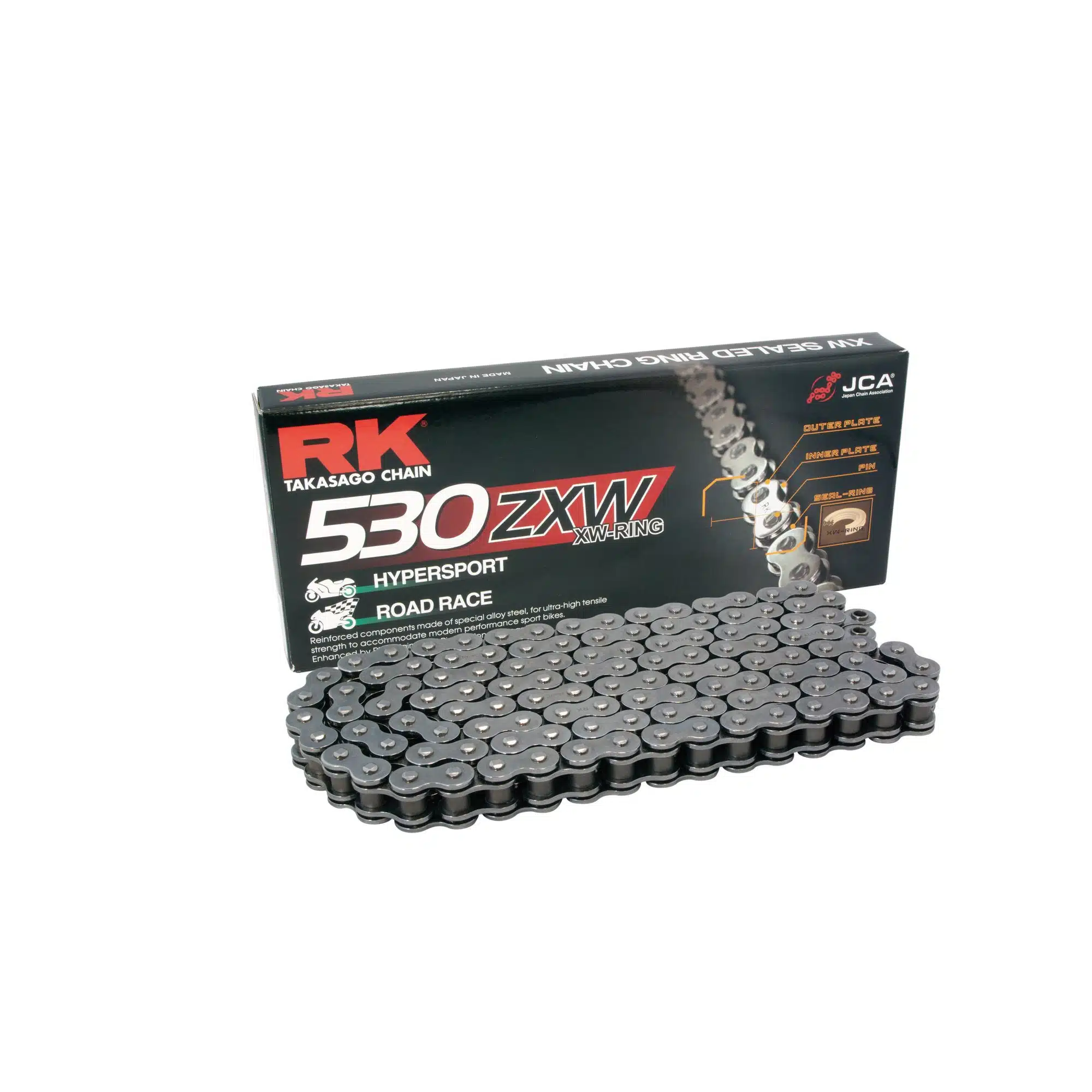 RK 530ZXW XW-rengasketju +CLF (niittil.) 282-530330-124 - Image 2