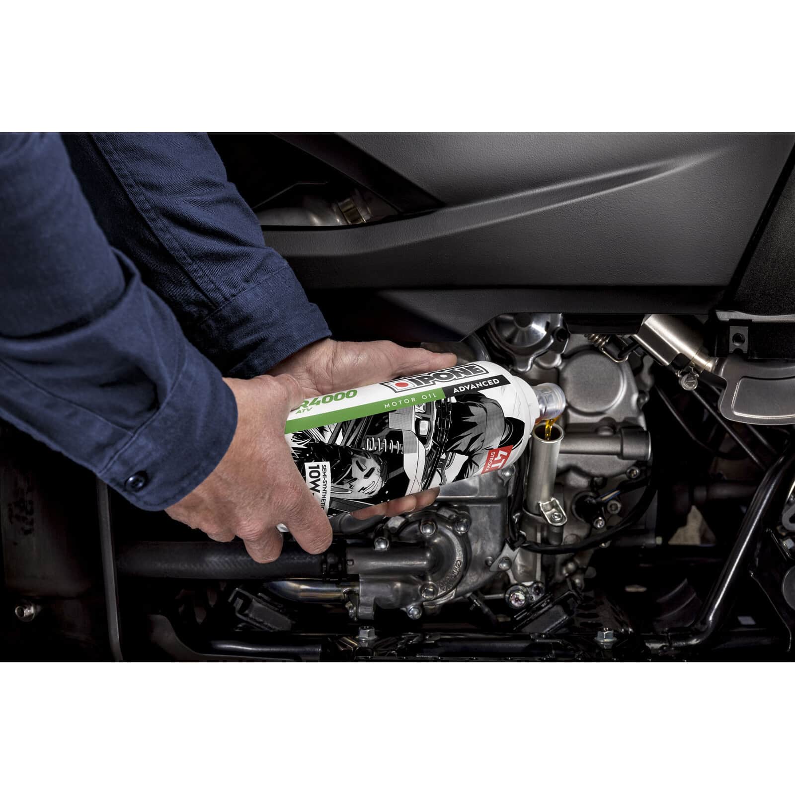 Ipone R4000 ATV 10W40 1L (15) 55-110-001 - Image 2