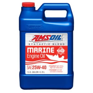 Amsoil 25W-40 Synthetic-Blend Marine Engine Oil 3,78L 55-652-004