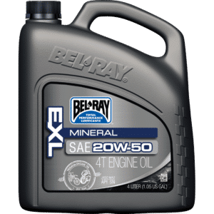 Bel-Ray EXL 20W-50 Mineral 4T Engine Oil 4L 55-808-004