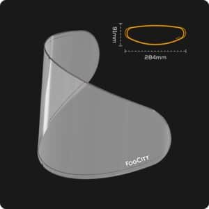 Pinlock FOGCITY Easy Universaali Full Face Medium