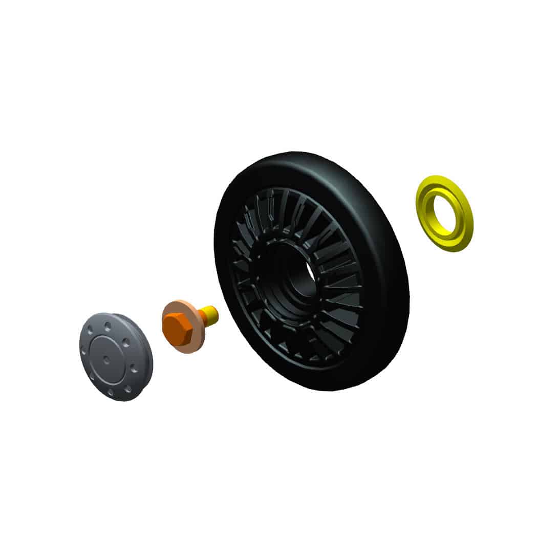 Camso Replacement wheel 134mm - Image 2