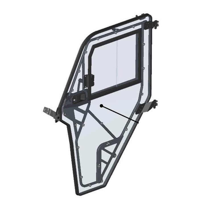 DFK Ovi kokoonpano Vasen CFMoto Uforce 600 723-64S09U01S40