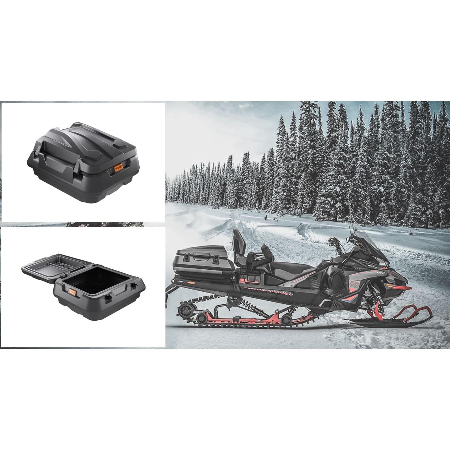 Tesseract Kuljetuslaukku Ski-doo Expedition/Lynx Commander Ranger 59/69, 115L 942-0231 - Image 3