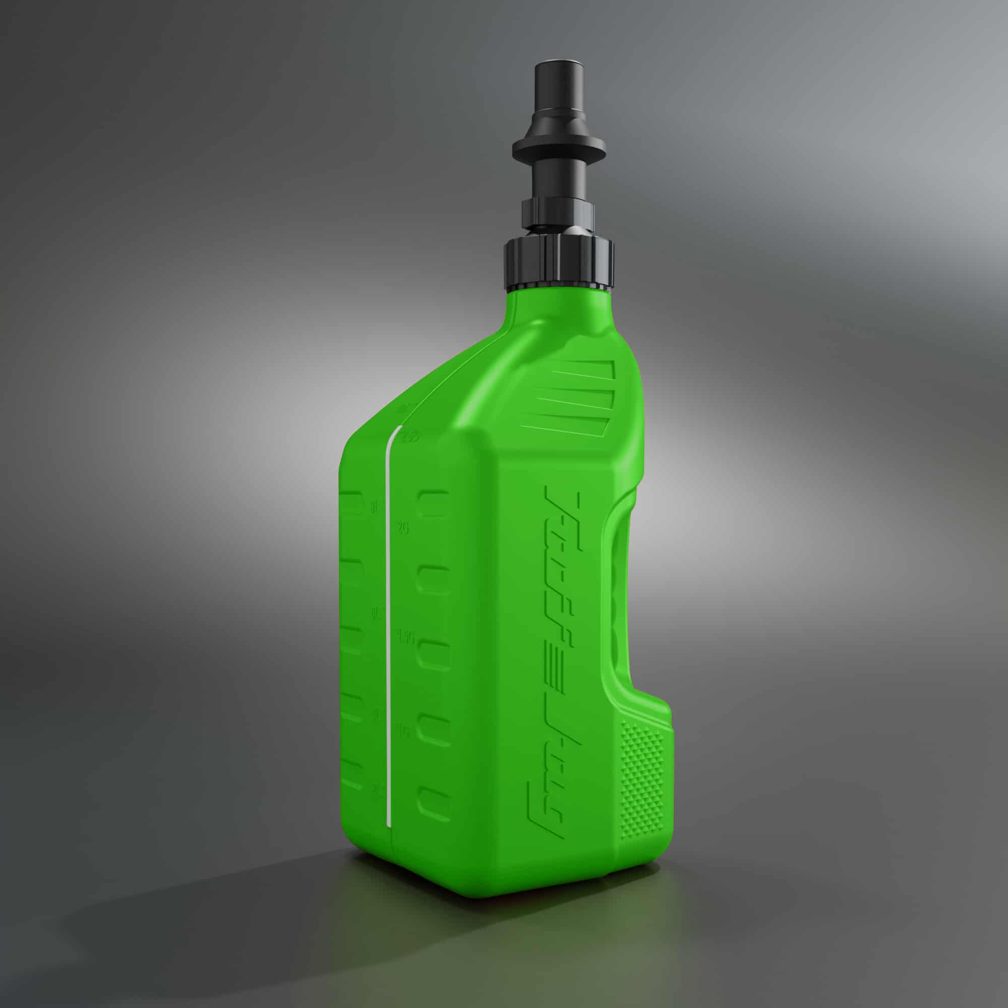 Tuff Jug Kanisteri 10L vihreä, Ripper-korkki musta (GEN 3) - Image 2