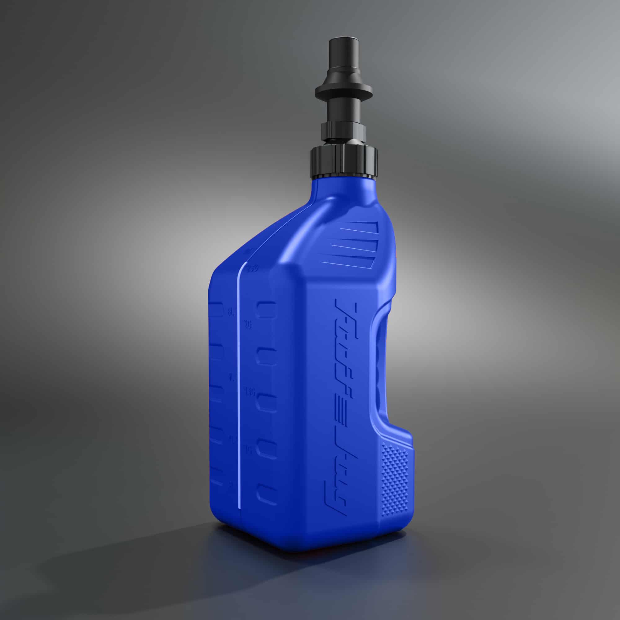 Tuff Jug Kanisteri 10L sininen, Ripper korkki musta (GEN 3) - Image 2