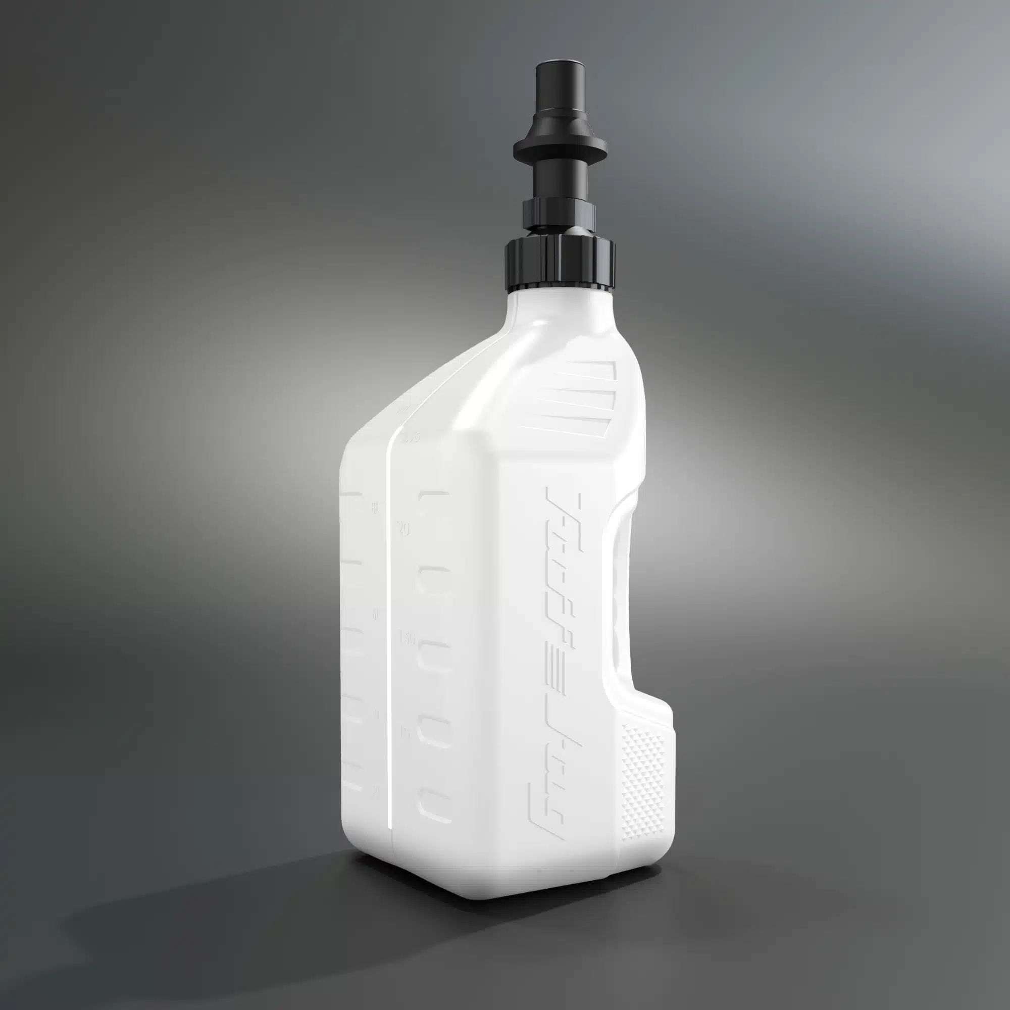 Tuff Jug Kanisteri 10L valkoinen, Ripper korkki musta (GEN 3) - Image 2