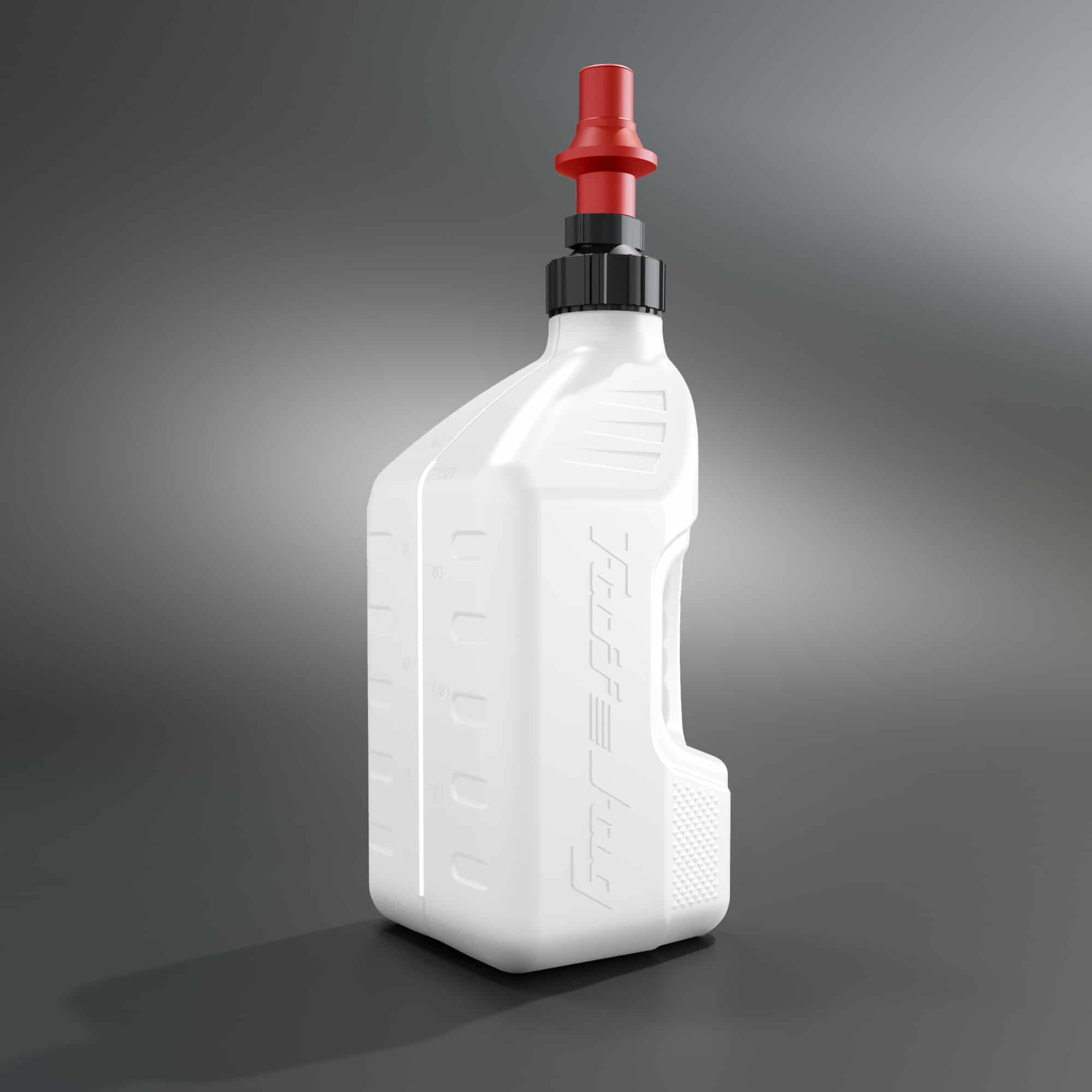 Tuff Jug Kanisteri 10L valkoinen, Ripper korkki punainen (GEN 3) - Image 2