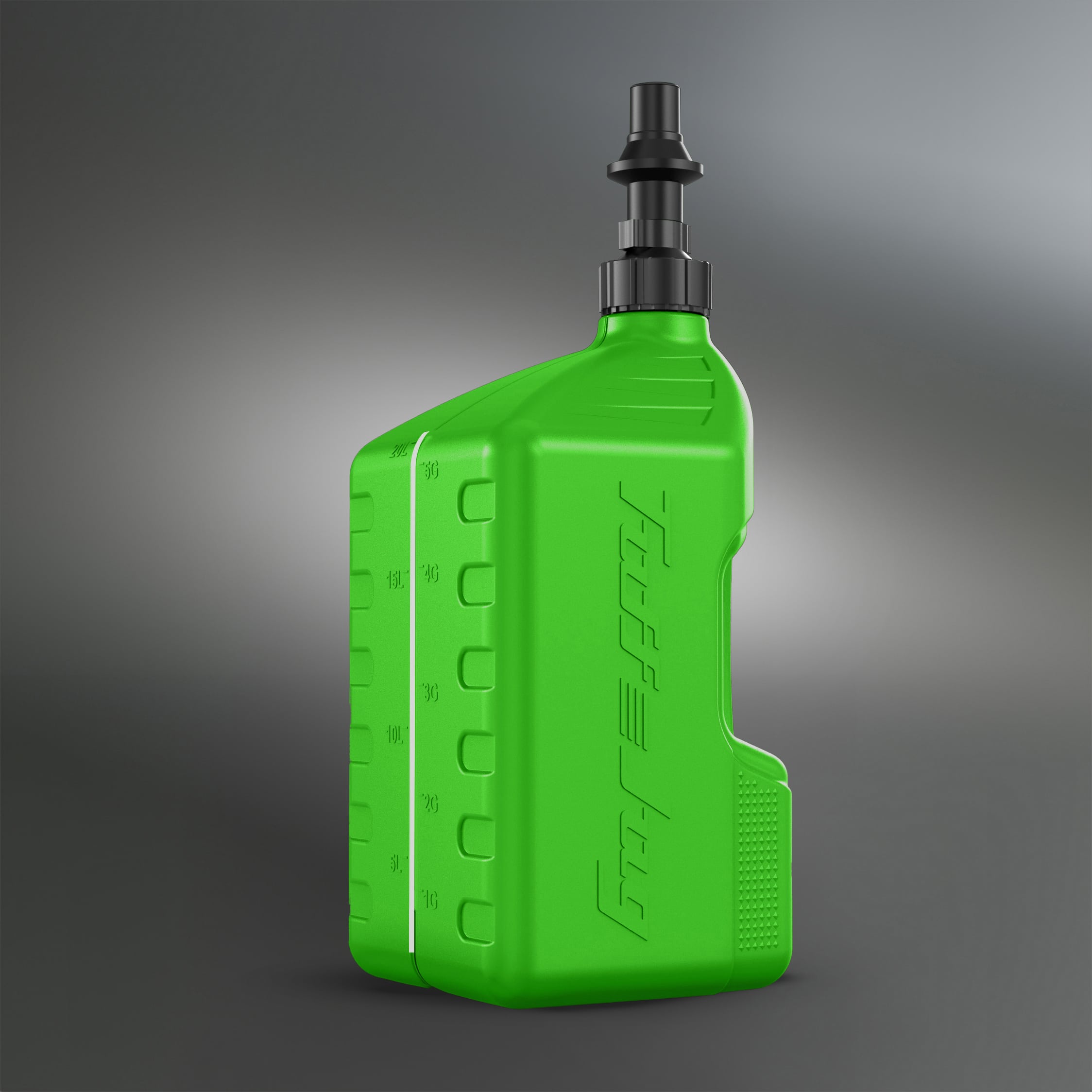 Tuff Jug Kanisteri 20L vihreä, Ripper korkki musta (GEN 3) - Image 2