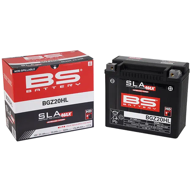BS Battery BGZ20HL (FA) SLA MAX - Sealed & Activated 140-300934 - Image 2