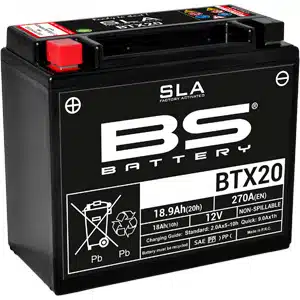 BS Battery BTX20 (FA) SLA - Sealed & Activated 140-300688 - Image 2