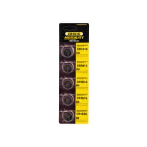 Motobatt CR1616 3.0V Lithium battery (5pcs) 14-581-08