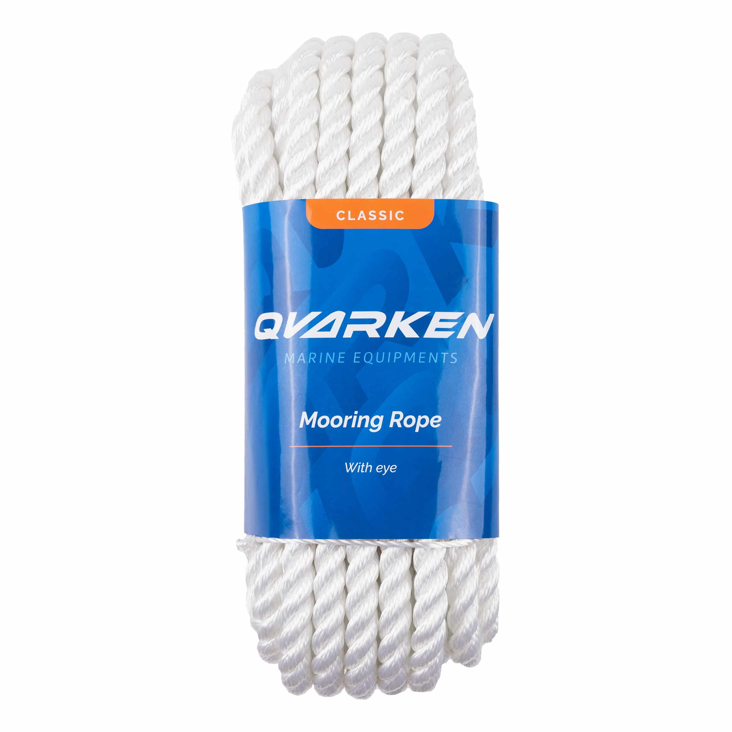 Kiinnitysköysi 10 mm 6 m Qvarken Classic valkoinen - Image 2