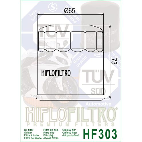HF303 öljynsuodatin HiFlo - Image 2
