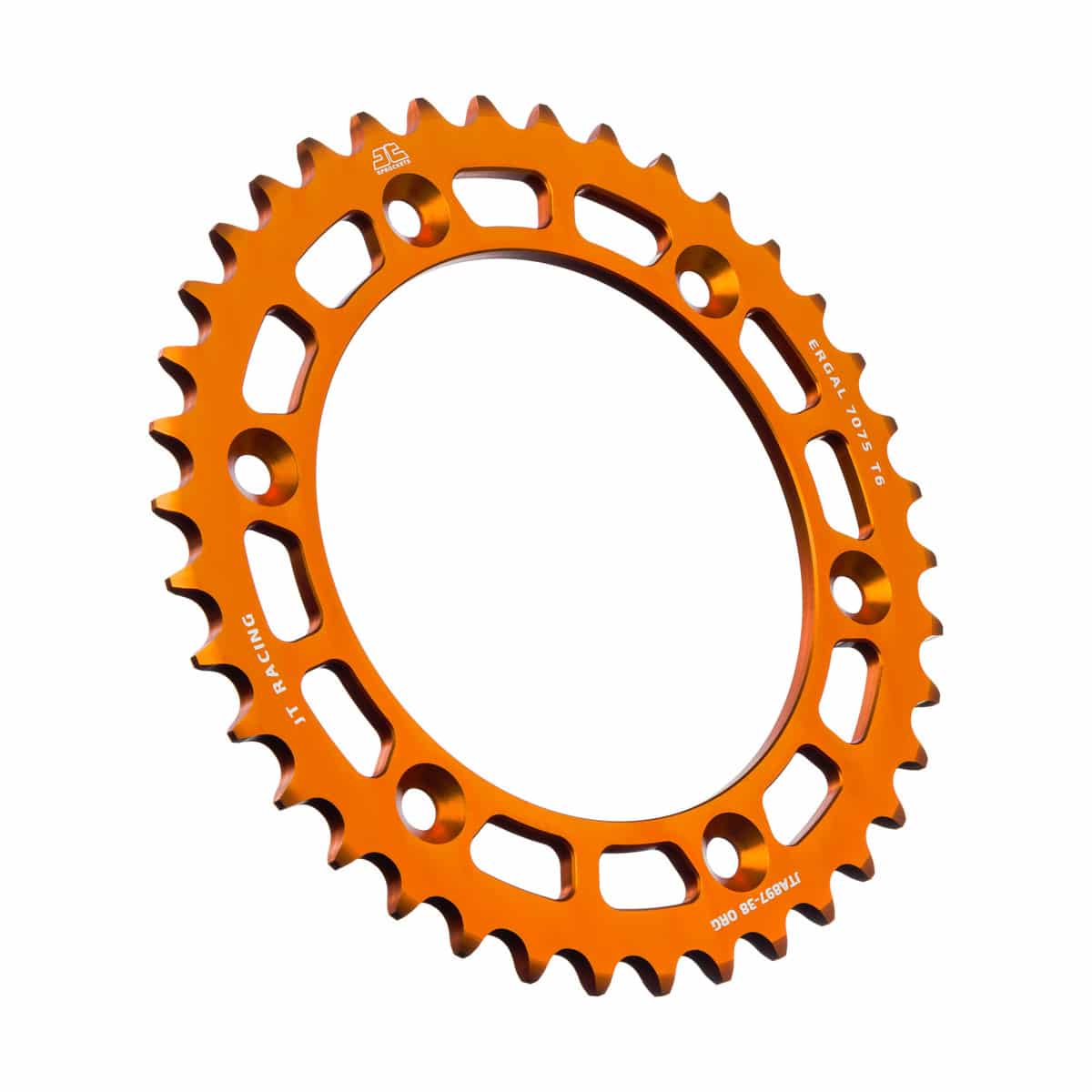 JT Takaratas Alumiini 7075 T6 Oranssi JTA897.38ORG 274-A897-38-6 - Image 2