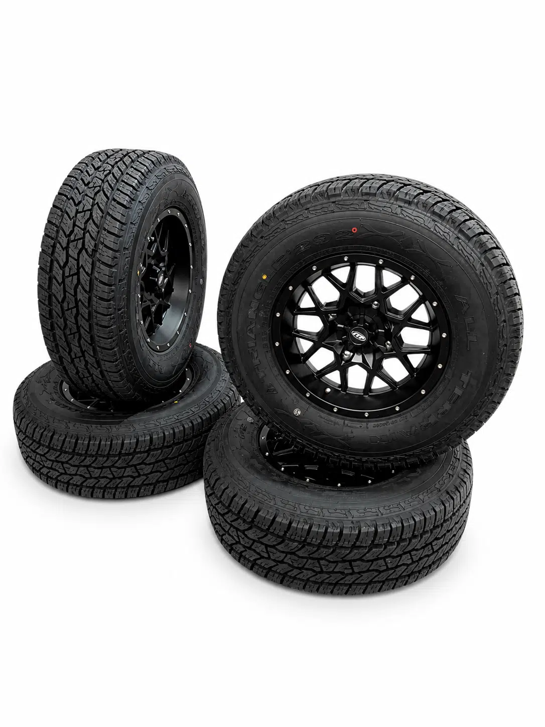 Polaris rengassarja vanteilla, ITP Hurricane 15" (4×156) + Triangle Agilex A/T TR292 235/75R15