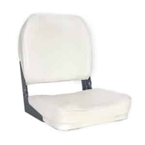 OS DELUXE FOLD DOWN SEAT UPHOLSTERED WHITE 131-MA704-10