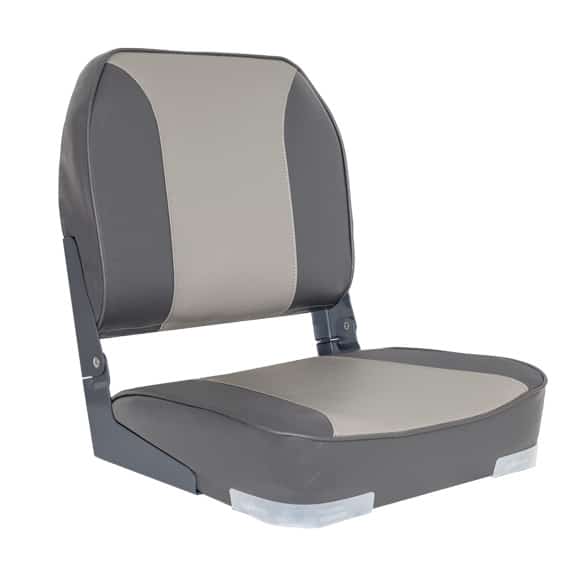 OS DELUXE FOLD DOWN SEAT UPHOLSTERED GREY/CHARCOAL - Image 2