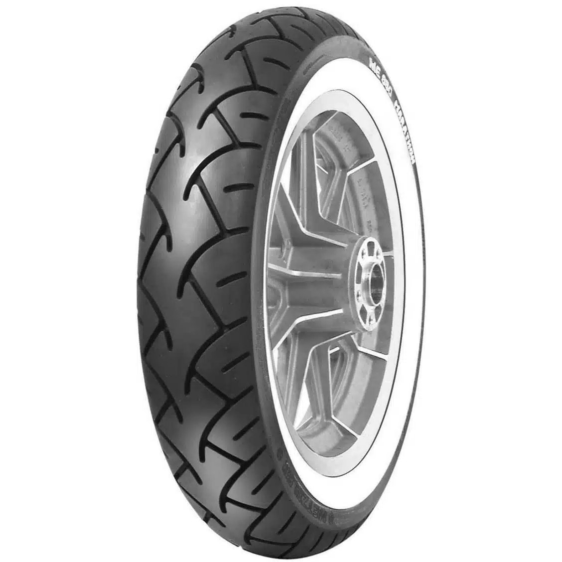 Metzeler ME 888 Marathon Ultra WW 130/90-16 M/C 67H TL Fr. (WHITEWALL) 34-24076 - Image 2