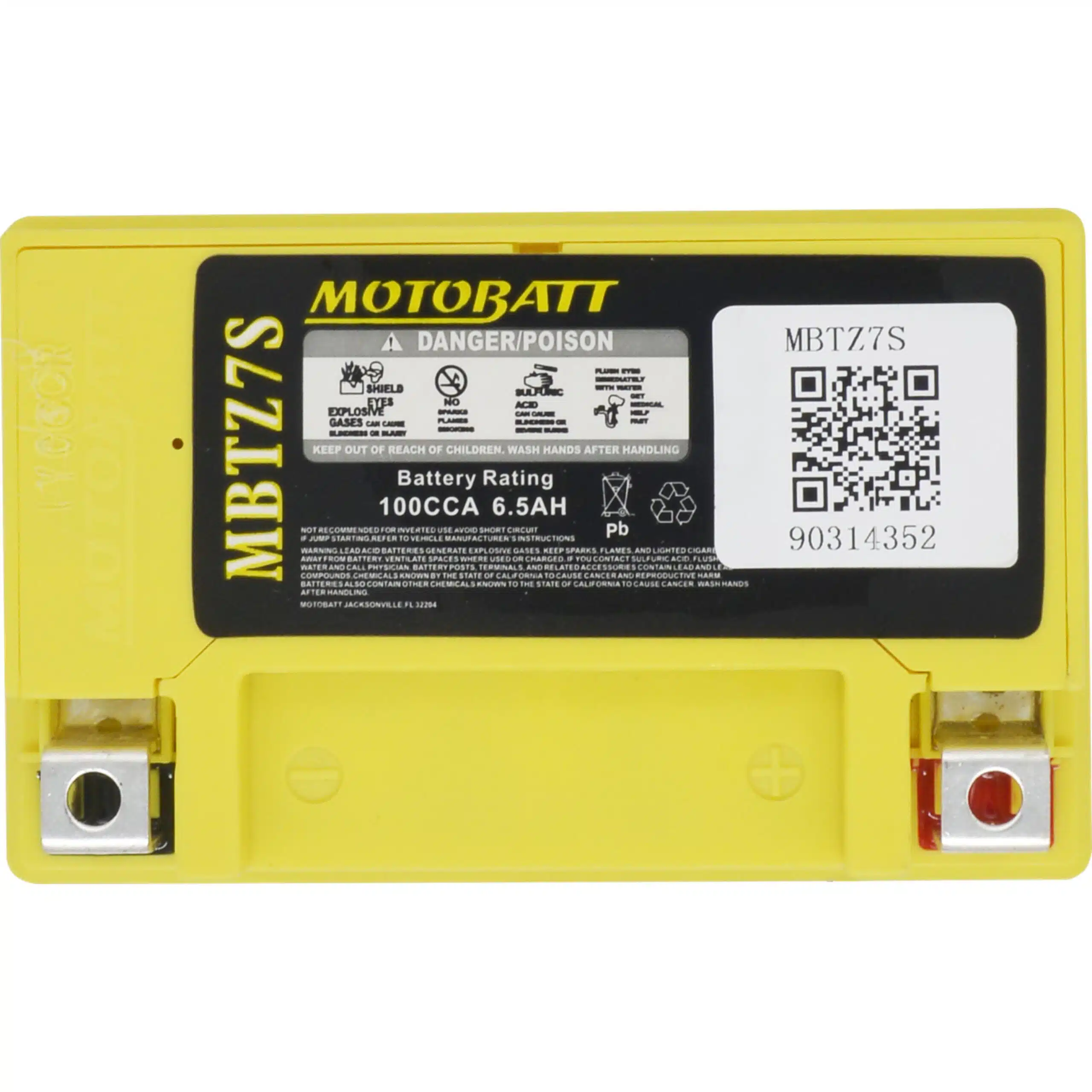 Motobatt akku, MBTZ7S 14-507 - Image 2
