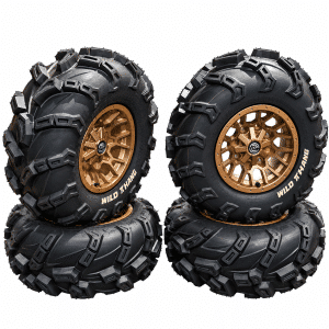 Polaris rengassarja vanteilla, Moose Racing 12" (4x156) + CST Wild Thang 26x9/11-12