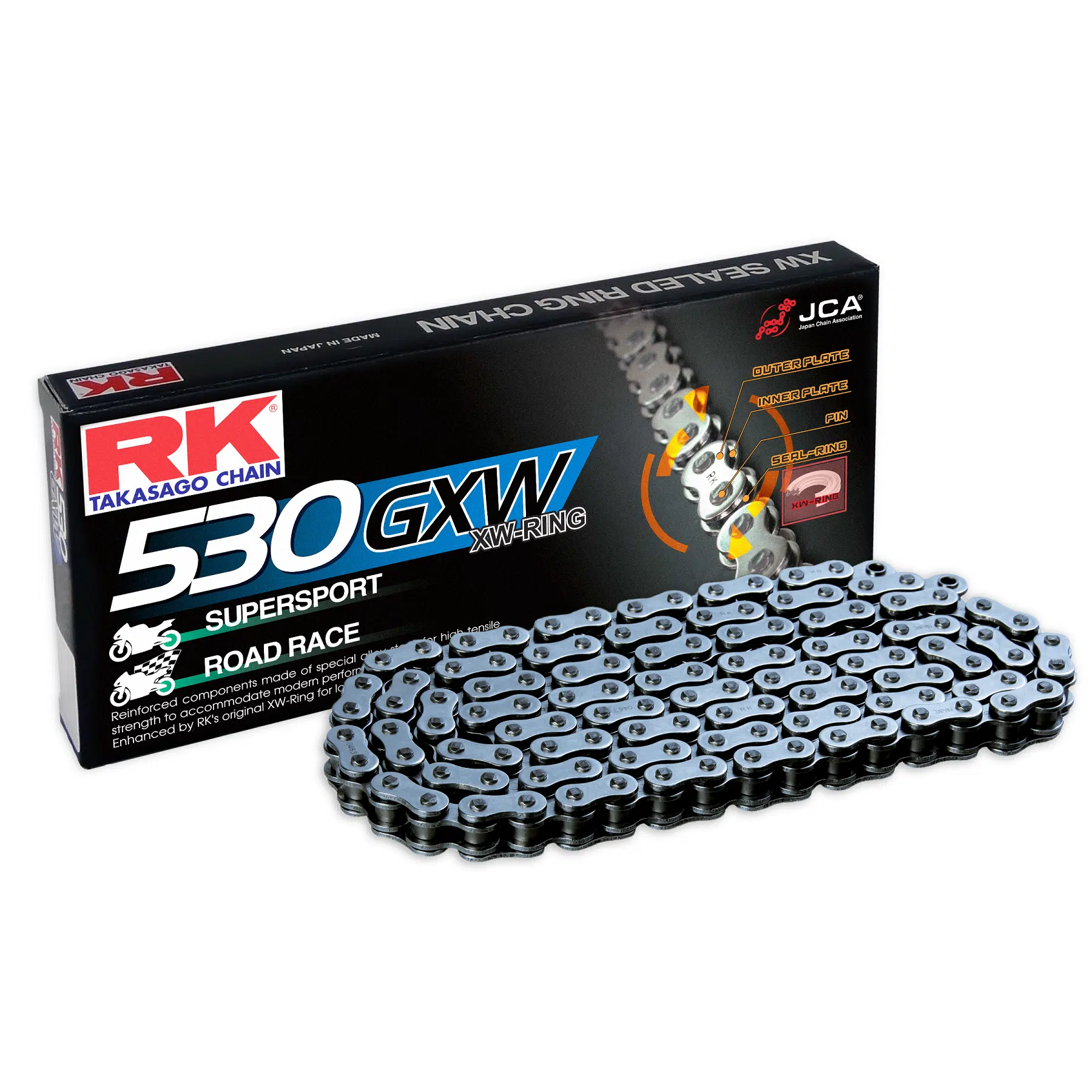 RK 530GXW XW-rengasketju +CLF(Niittil.) 282-530300-108 - Image 3