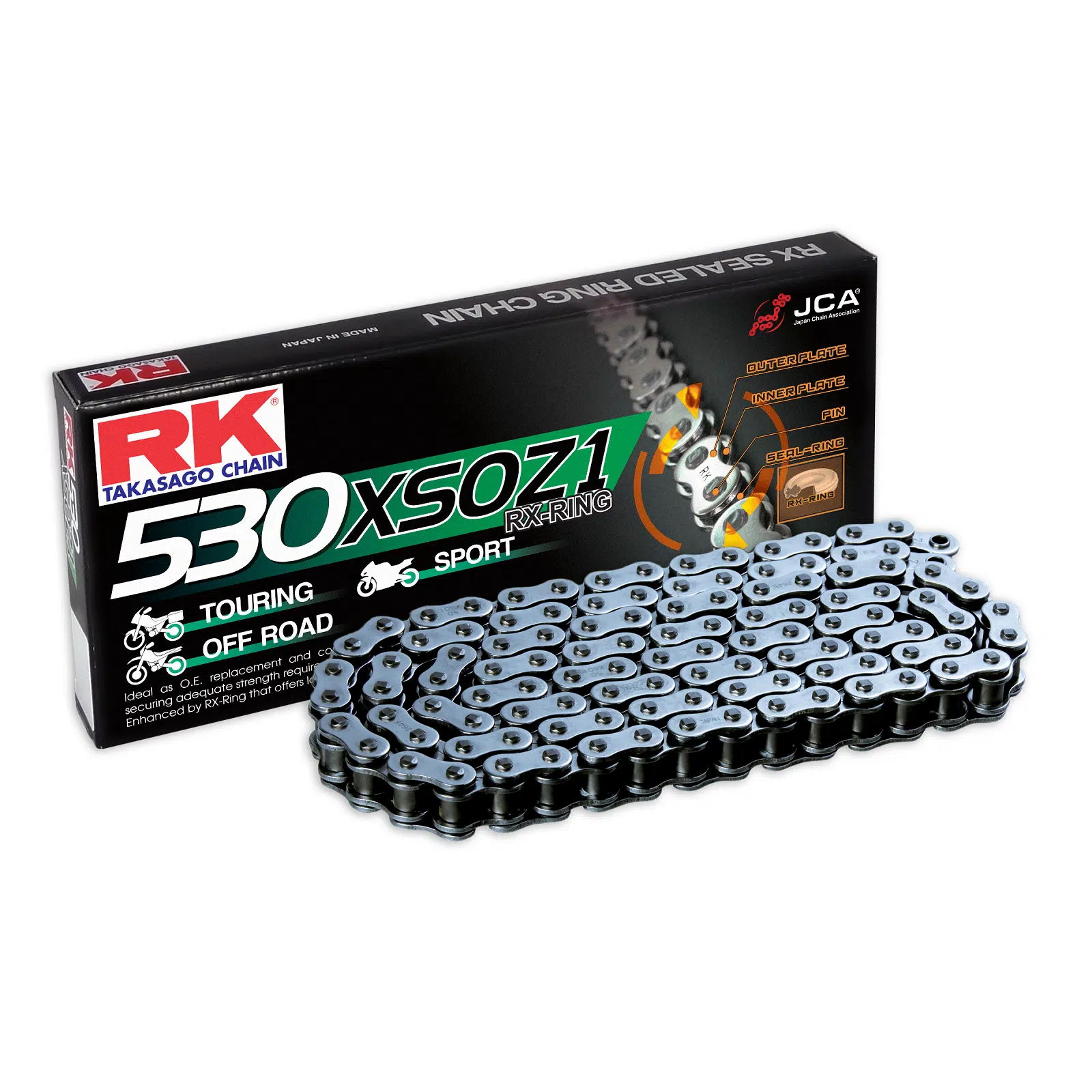 RK 530XSOZ1 RX-rengasketju +CLF(Niittil.) 282-530190-108 - Image 3