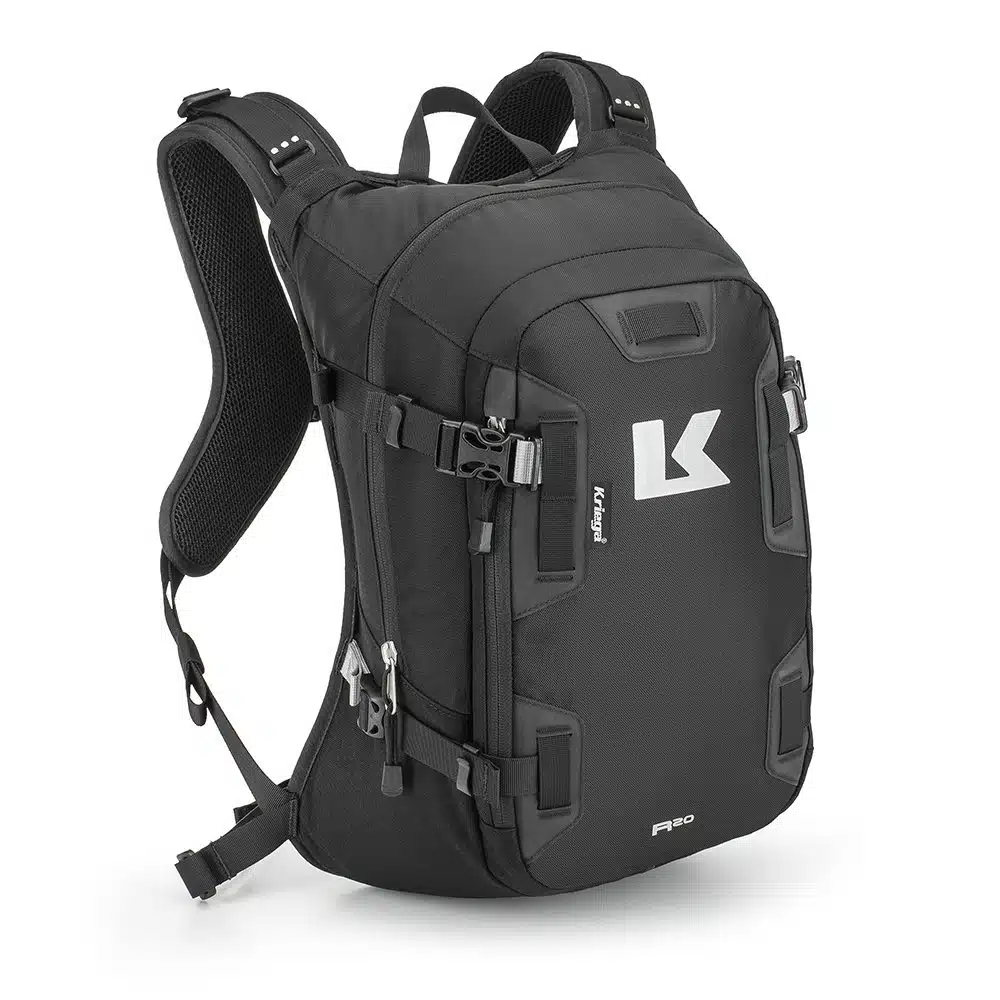 Kriega R20 reppu moottoripyöräilijälle