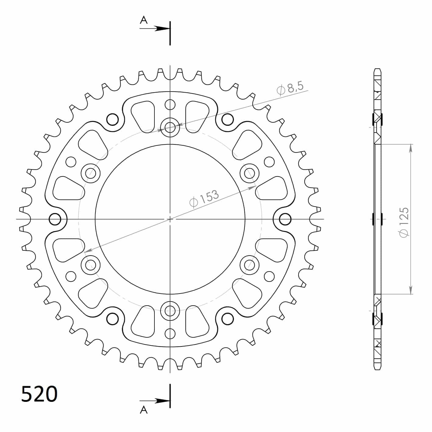 Supersprox Stealth Takaratas Punainen 272-210-RST-48-2 - Image 2