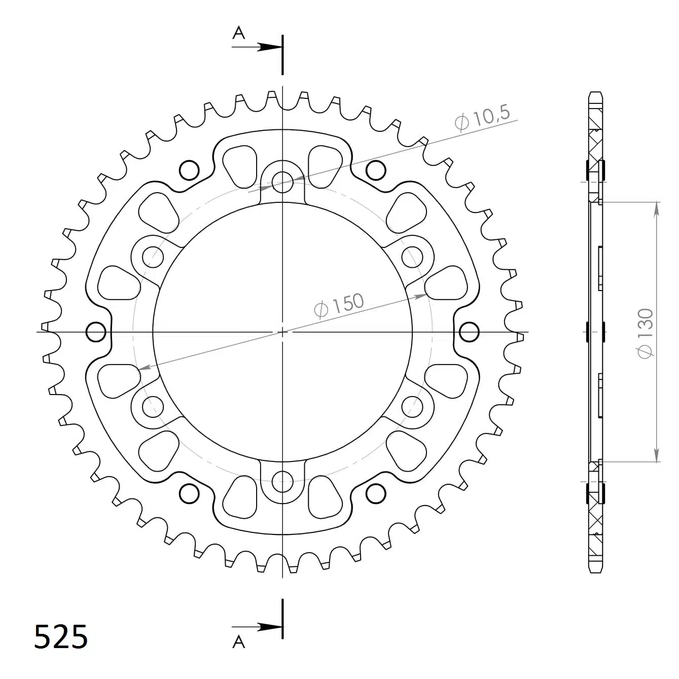Supersprox Stealth Takaratas Kulta 272-300-RST-46-9 - Image 2