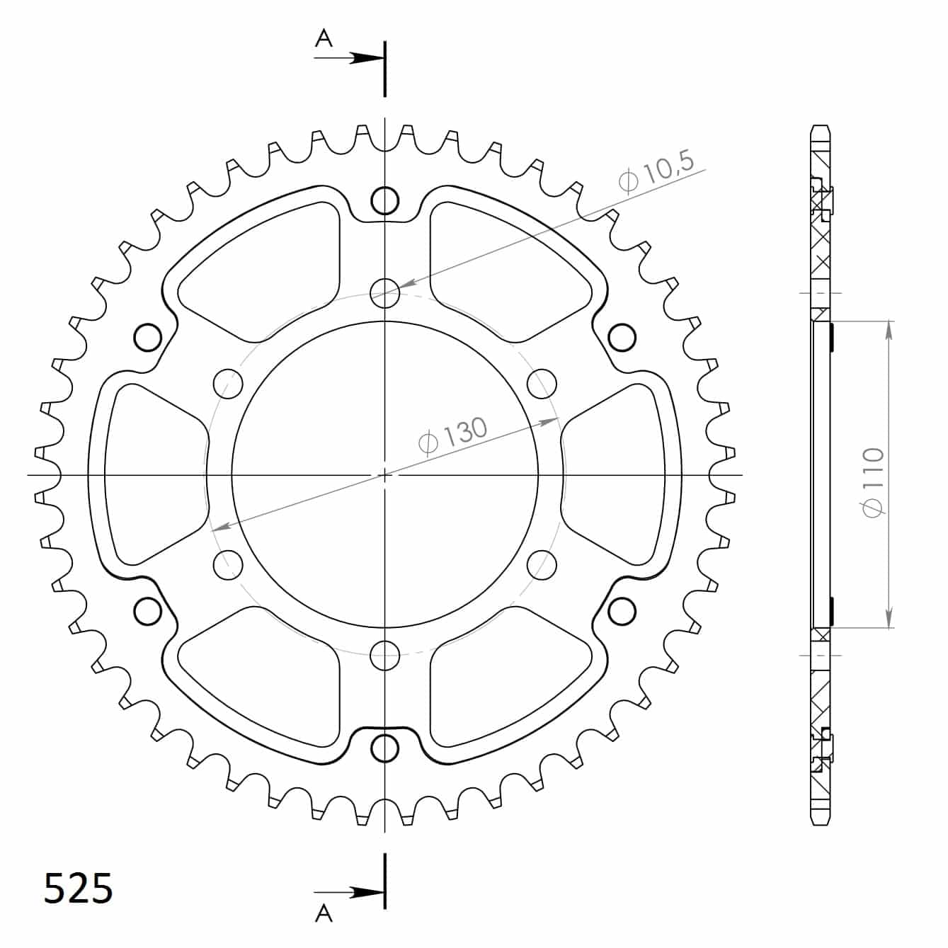 Supersprox Stealth Takaratas Kulta 272-480-RST-45-9 - Image 2