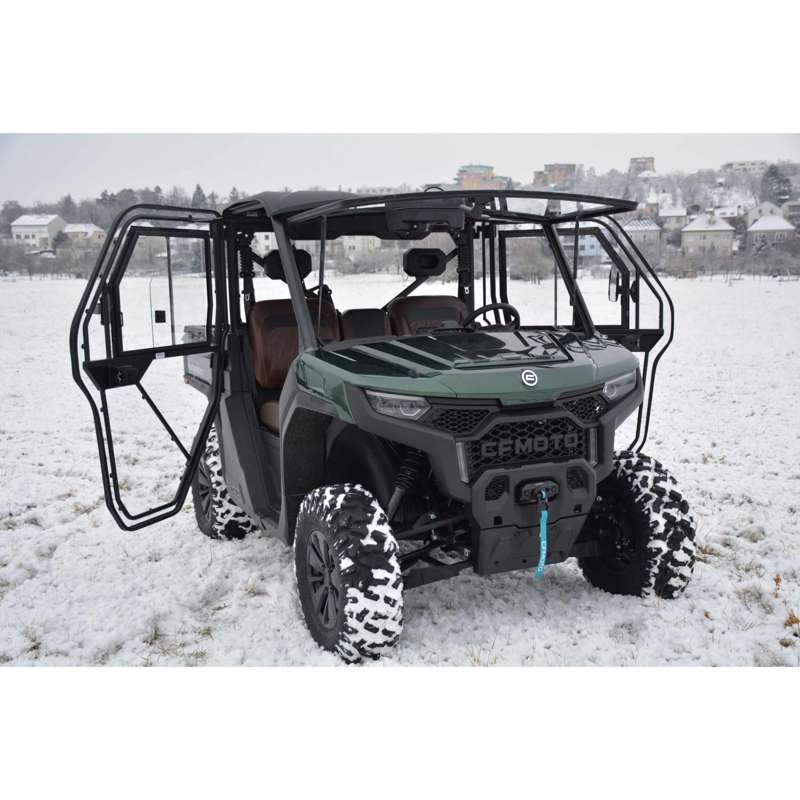 DFK Täysi Ohjaamo Lämmöllä + pyyhin/pesin CF Moto UForce 10 PRO 2025- 722-64S10U01-8 - Image 4
