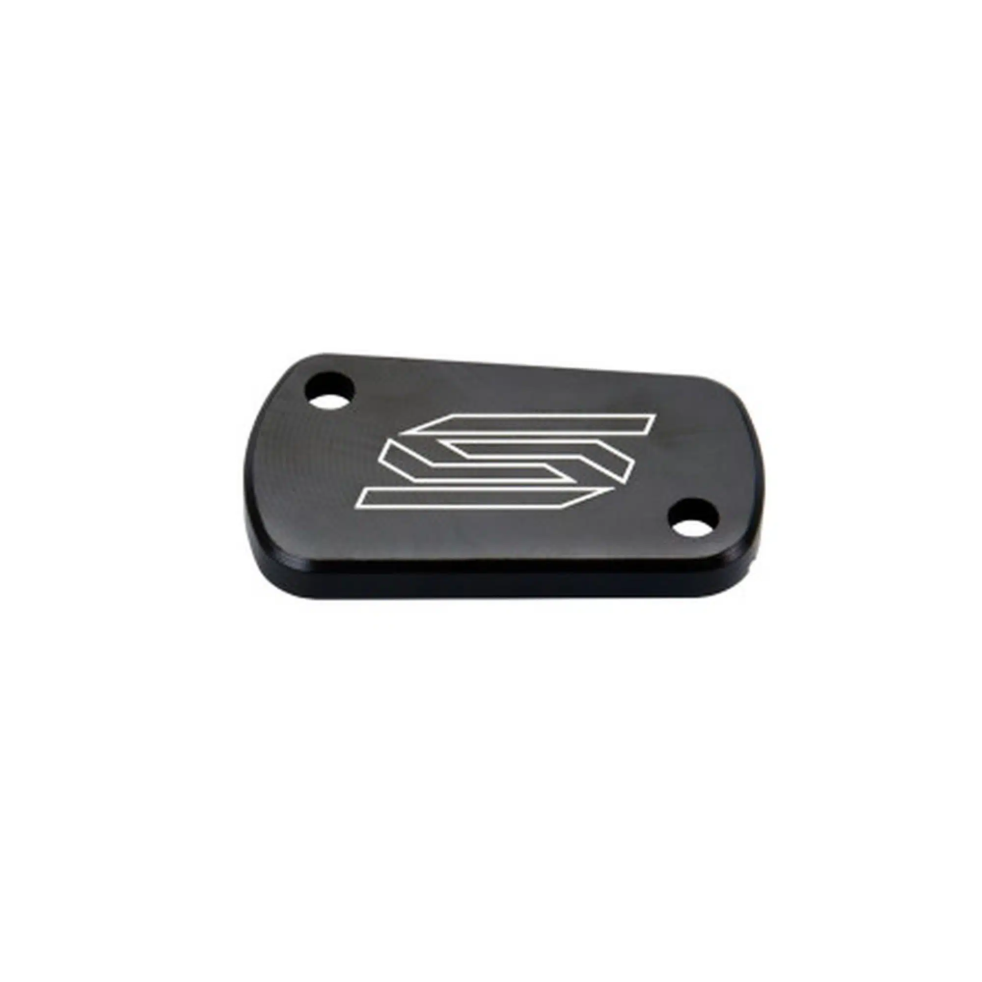 Scar Rear Brake Reservoir Cover - Kawasaki/Suzuki Black 430-3901BK - Image 2