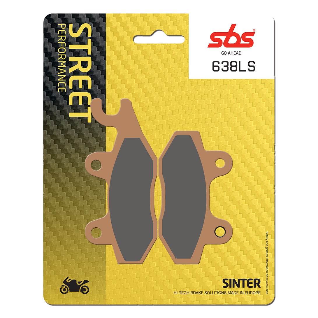Sbs Jarrupalat Sintered Taakse 23-638LS - Image 2