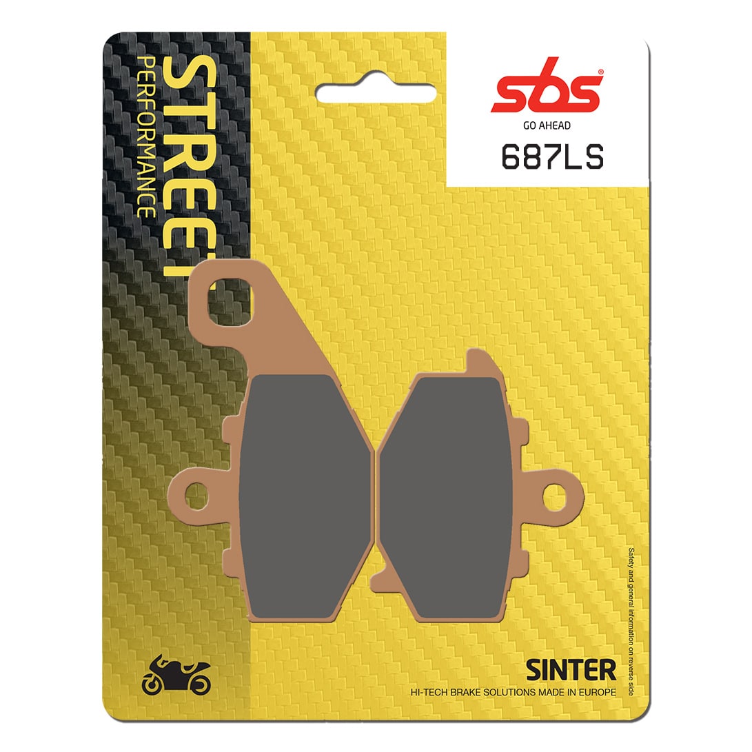 Sbs Jarrupalat Sintered Taakse 23-687LS - Image 2