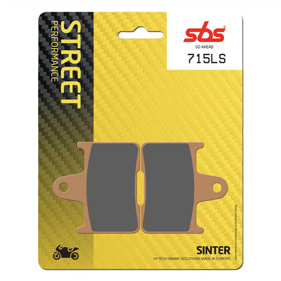 Sbs Jarrupalat Sintered Taakse 23-715LS - Image 2