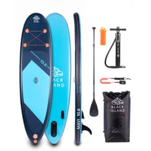 SUP-lauta ja varusteet Black Island MAVI SUP 10'6