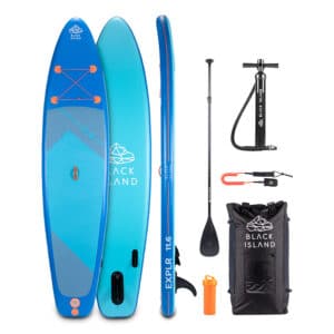 SUP-lauta ja varusteet Black Island EXPLR SUP 11'6