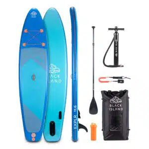 SUP-lauta ja varusteet Black Island EXPLR SUP 11'6