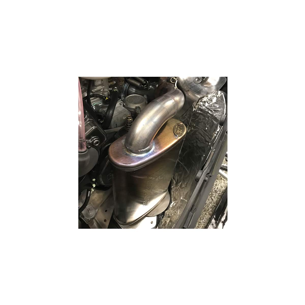 SPI Lightweight Äänenvaimennin Stainless Ski-Doo/Lynx Gen 4 900 Turbo 2019- - Image 2