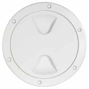Inspection hatch screw lock white 102 mm M20-204-00
