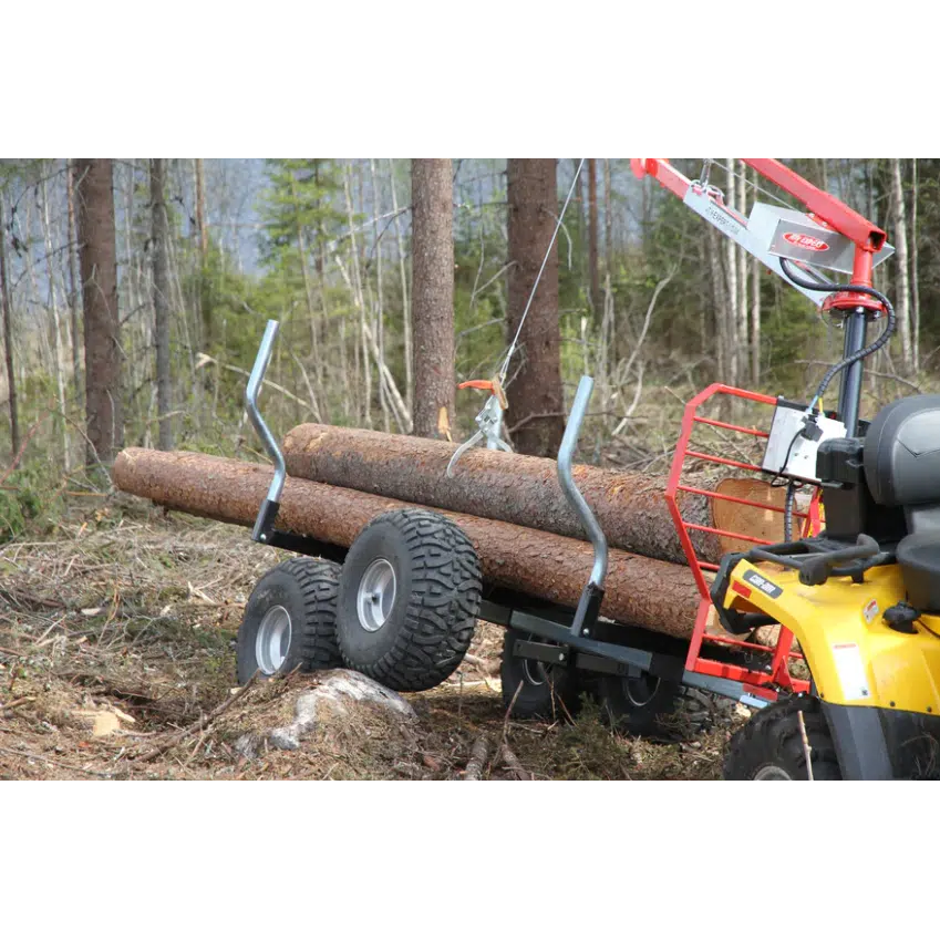 Ultratec tukkikärrypaketti (tukkikärry + sähkövinssi + vaijerinostin + tukkisakset) - Image 2