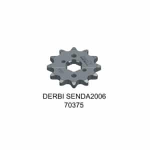 Tec-X Eturatas, 12 hammasta (420), Derbi Senda 00- / Aprilia 06- / Gilera 03-