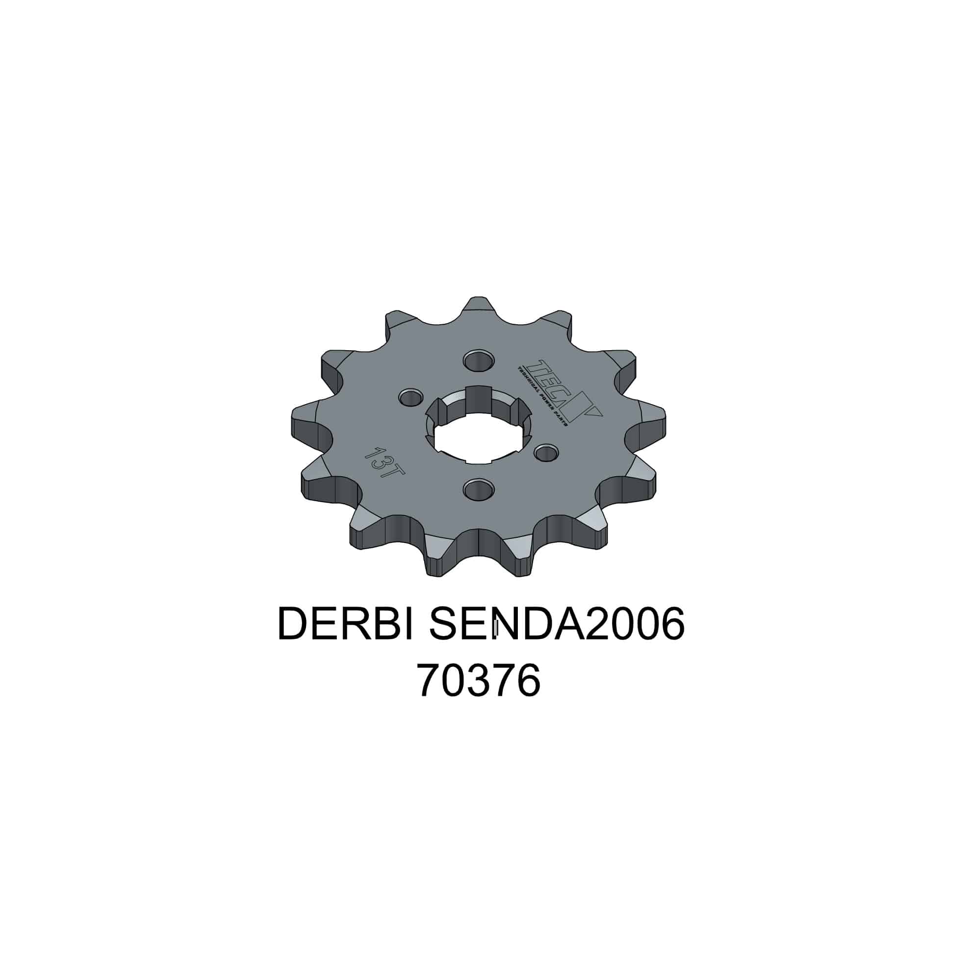 Tec-X Eturatas, 13 hammasta (420), Derbi Senda 00- / Aprilia 06- / Gilera 03-